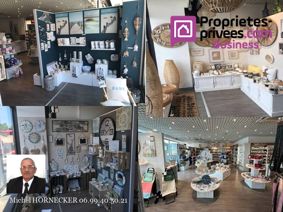 AGDE, galerie marchande - BOUTIQUE CADEAUX, DECORATION, ARTICLES DE LA MAISON