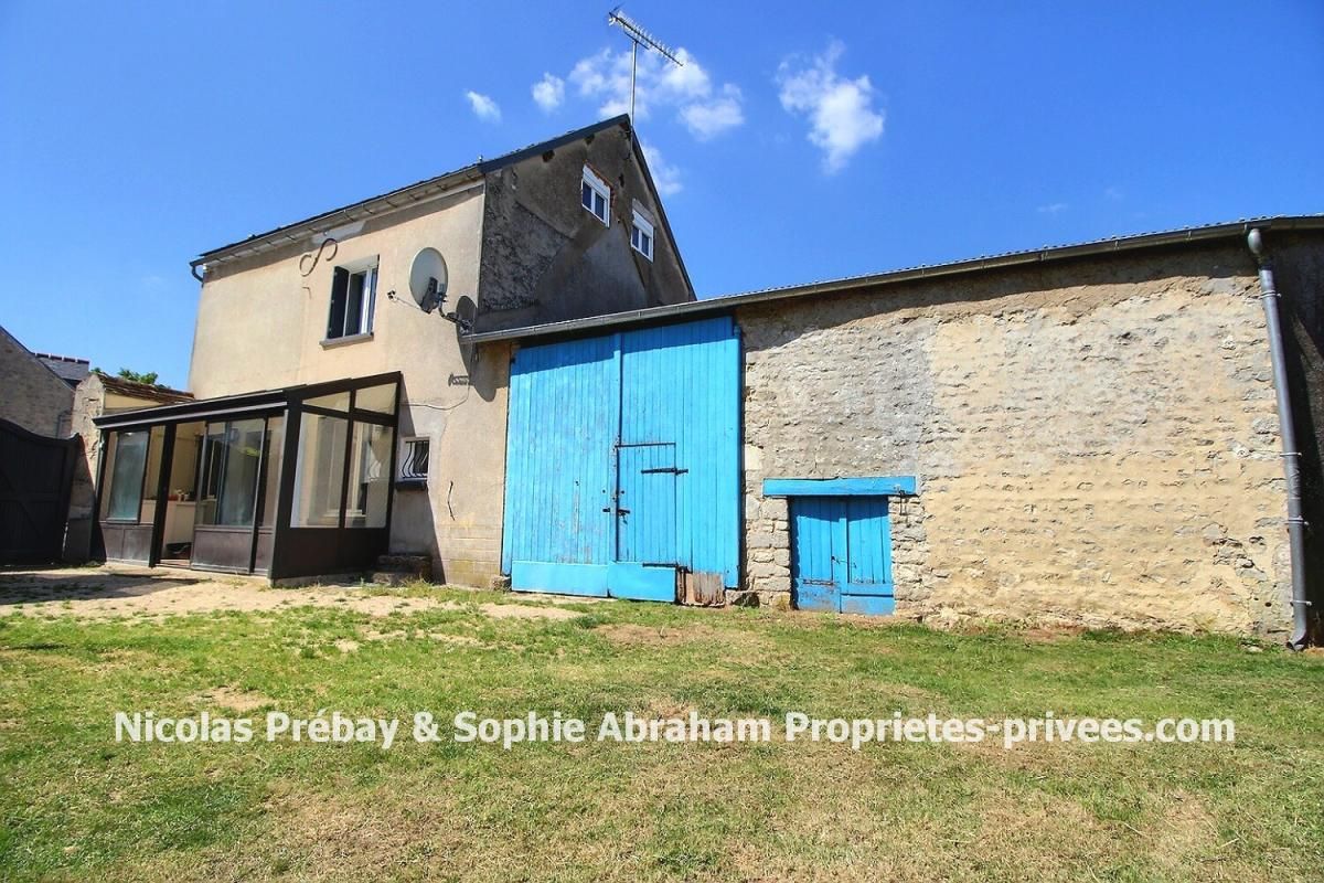 Maison de 4 pièces avec , garage et jardin clos
