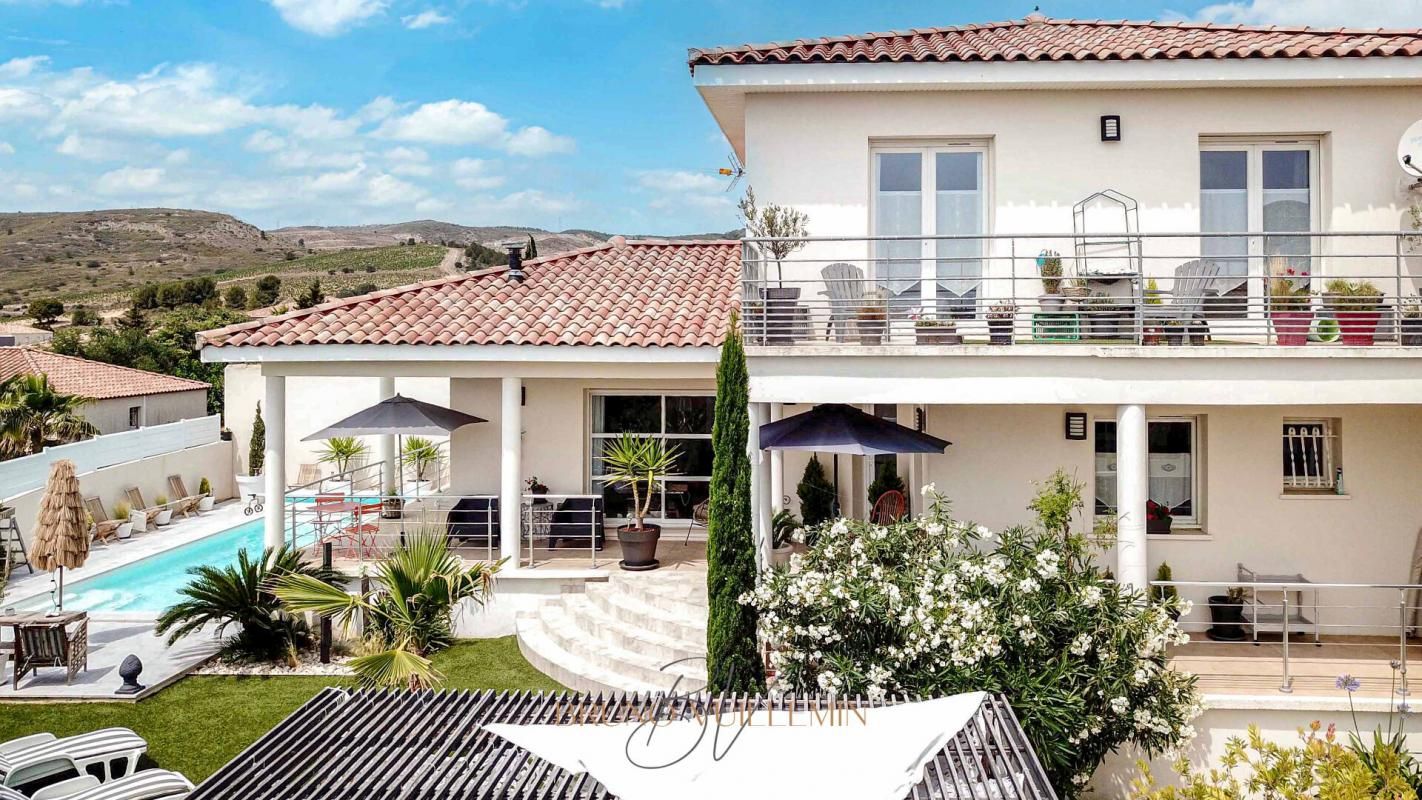 VILLA de 154m² Hab. sur 570m² DE TERRAIN avec PISCINE et GARAGE