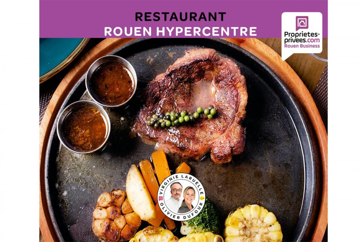 ROUEN HYPER CENTRE -  RESTAURANT 50 COUVERTS