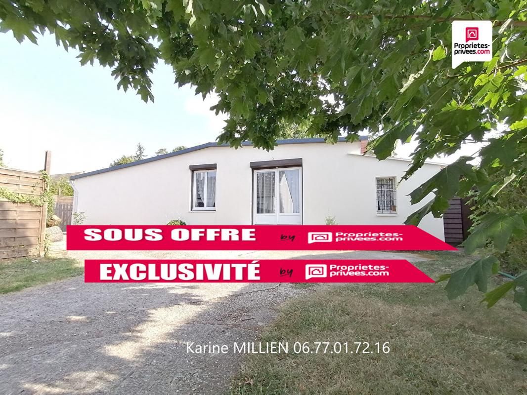 BREZOLLES 28270 Maison individuelle de plain-pied - 2 chambres - Atelier - Cabanon de jardin - Terrain - 135 990  HAI