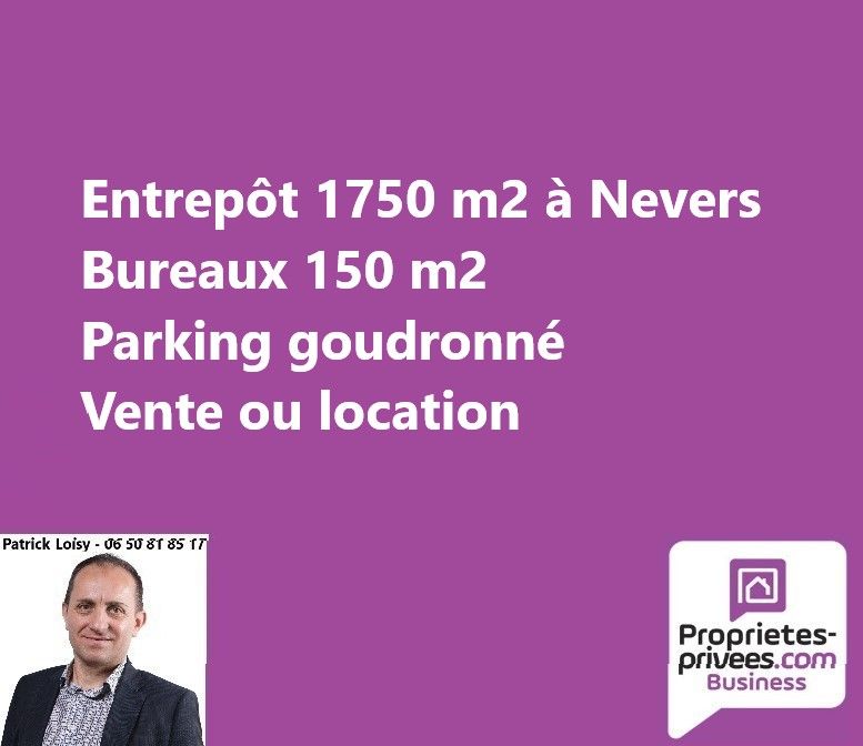 58000 NEVERS - ENTREPOT , LOCAL INDUSTRIEL