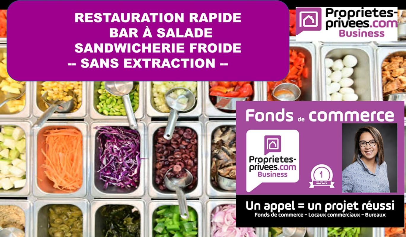75015 PARIS - SANS EXTRACTION : Epicerie fine, salon de thé, sandwicherie, bar à salade