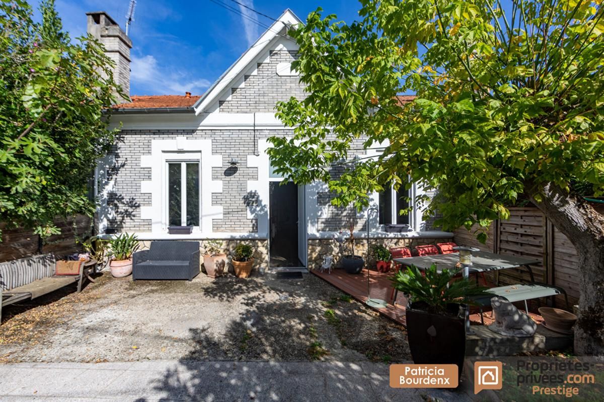 LE BOUSCAT  Ermitage TRÈS BELLE ARCACHONNAISE  avec 3 chambres et jardin