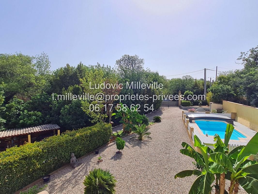 VILLA 140M² AVEC PISCINE/GARAGE SUR 1200M²