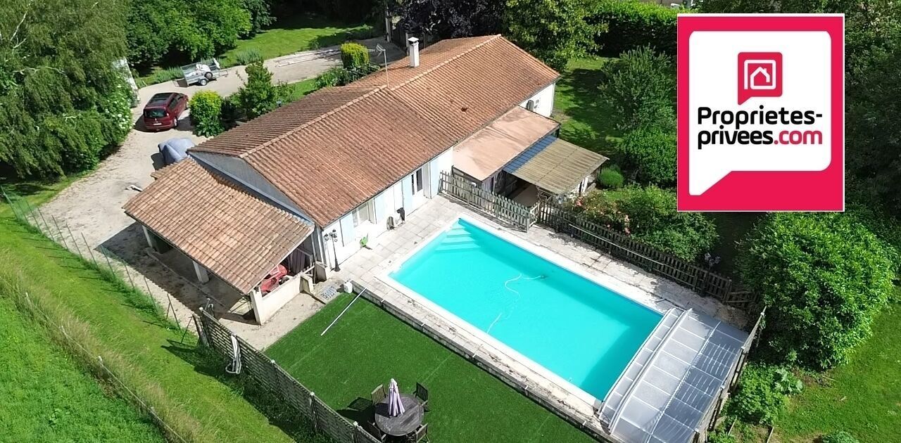 NIEUL-SUR-L'AUTISE SUPERBE MAISON 155 m2 PISCINE CADRE VERDOYANT 1