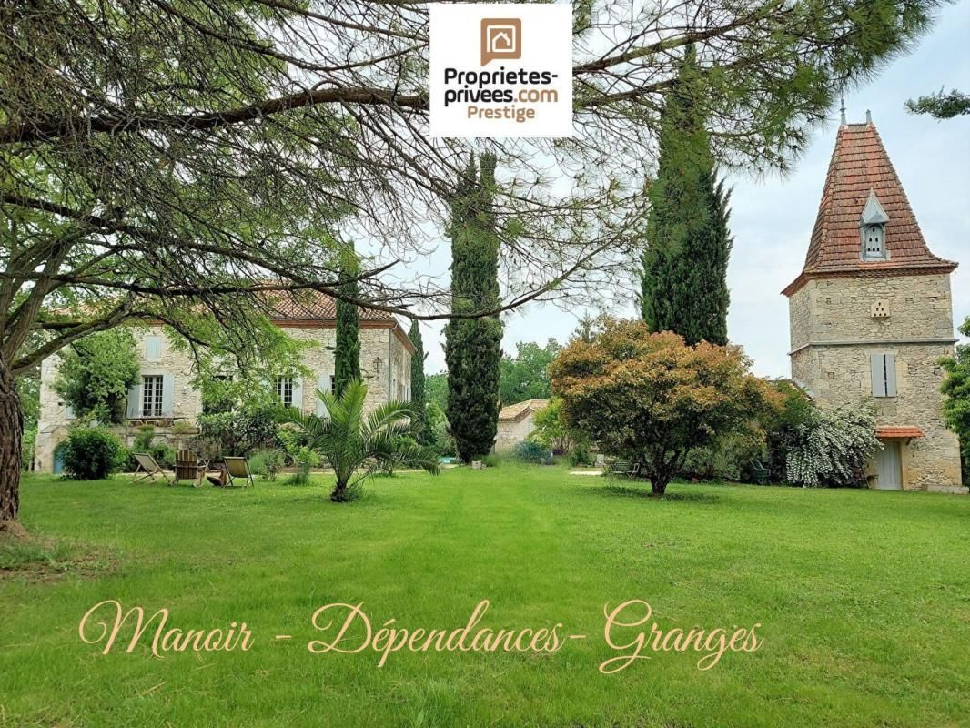 Manoir Laroque-Timbaut 15 pièce(s) 1070 m²