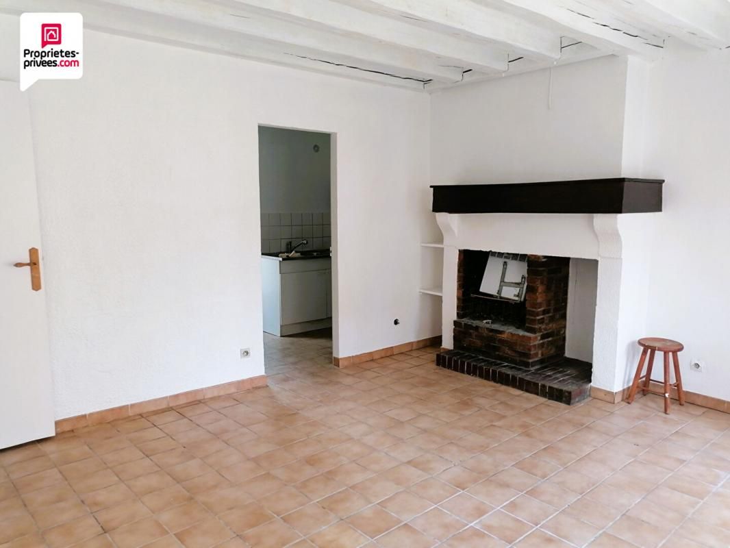 (95450) SERAINCOURT - Maison de village - 4 pièce(s) 56 m2,  cour et jardin
