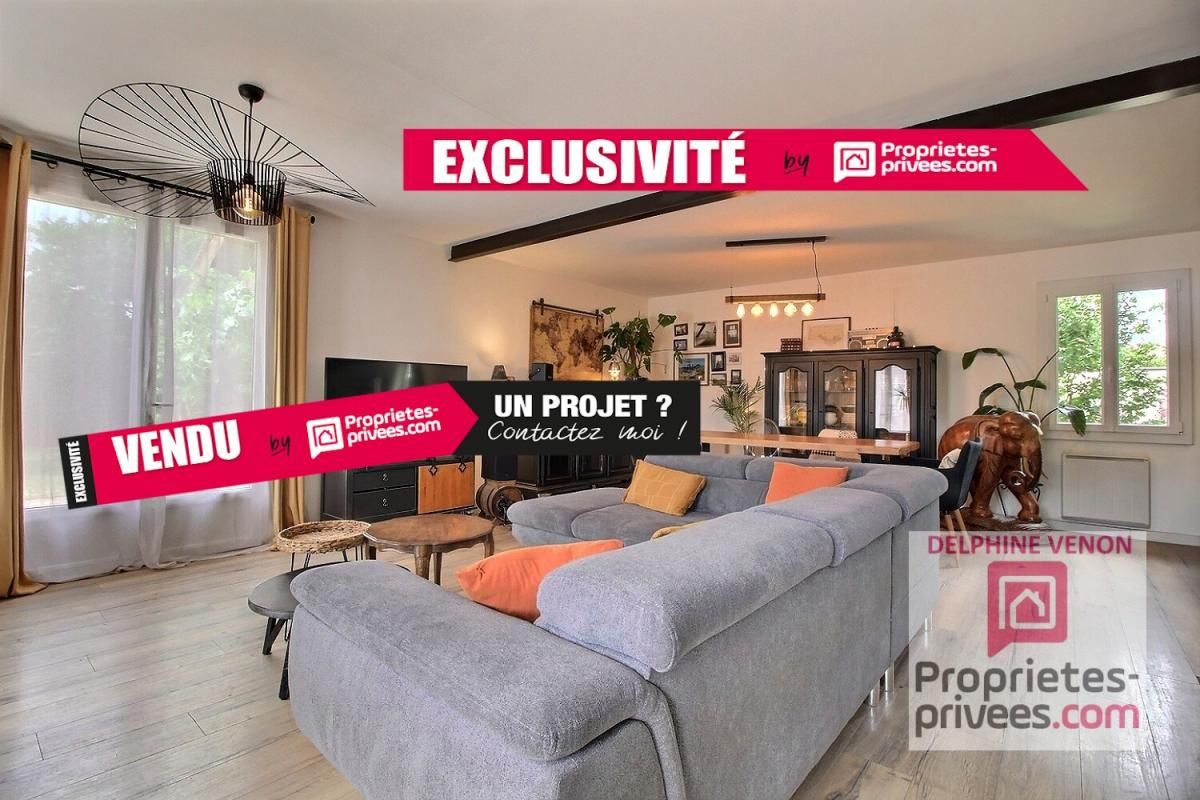 Exclusivité - Maison 3 chambres + bureau en centre ville de Chateauneuf Sur Loire sur un terrain de 600 m²  environ
