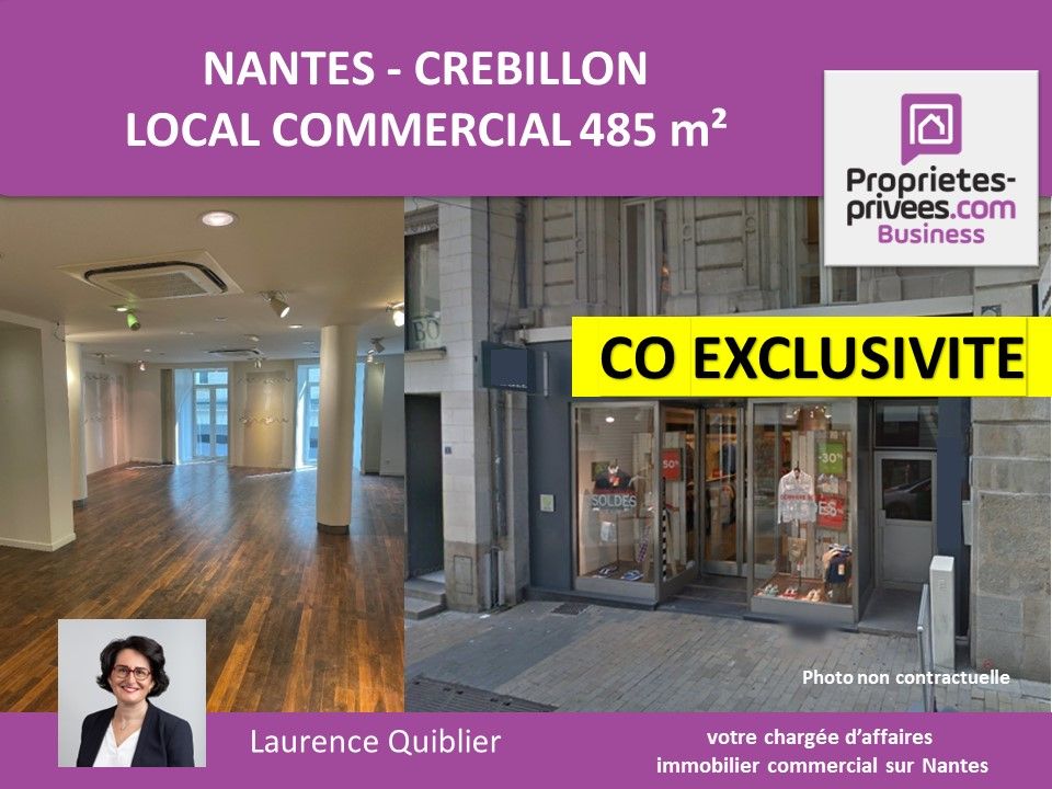 CO-EXCLUSIVITE - 44000 NANTES - LOCAL COMMERCIAL 485 m²