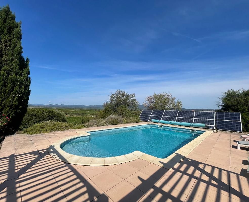 Villa 5 pièces avec piscine - vue panoramique