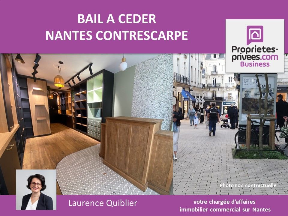44000 NANTES - BAIL A CEDER, LOCAL  36 m² - RUE CONTRESCARPE