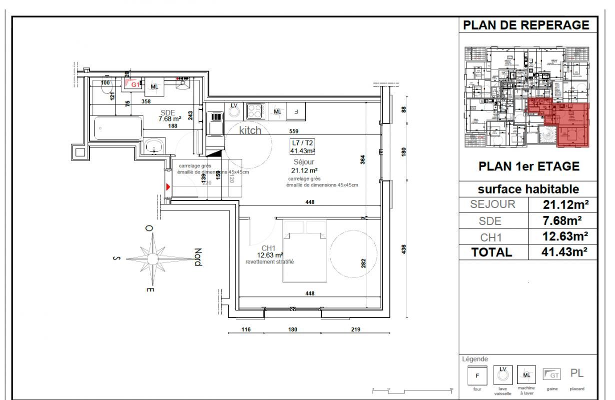 VETRAZ-MONTHOUX Appartement Vetraz Monthoux T2 - 41.31 m2 - 229 000 4