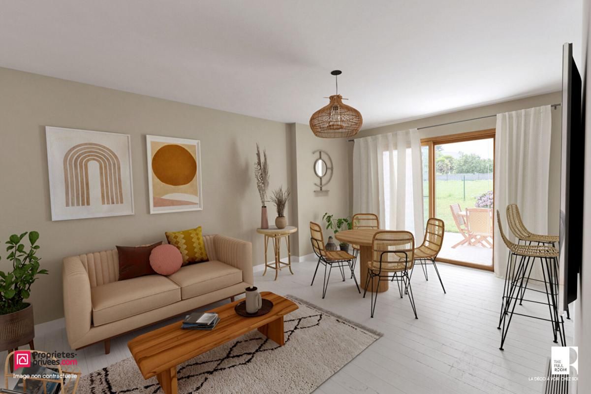 Vente appartement T2, 41,48 m² - Trébeurden ( 22560)