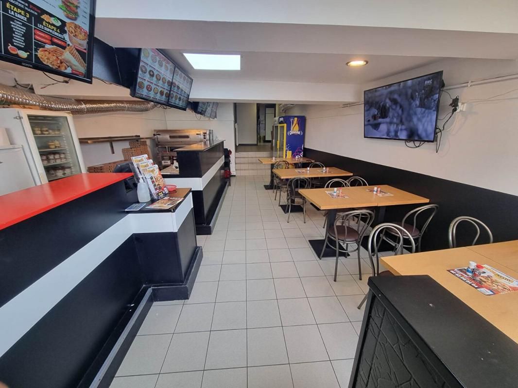 MAYENNE -  Restauration rapide Pizzeria , vente à emporter