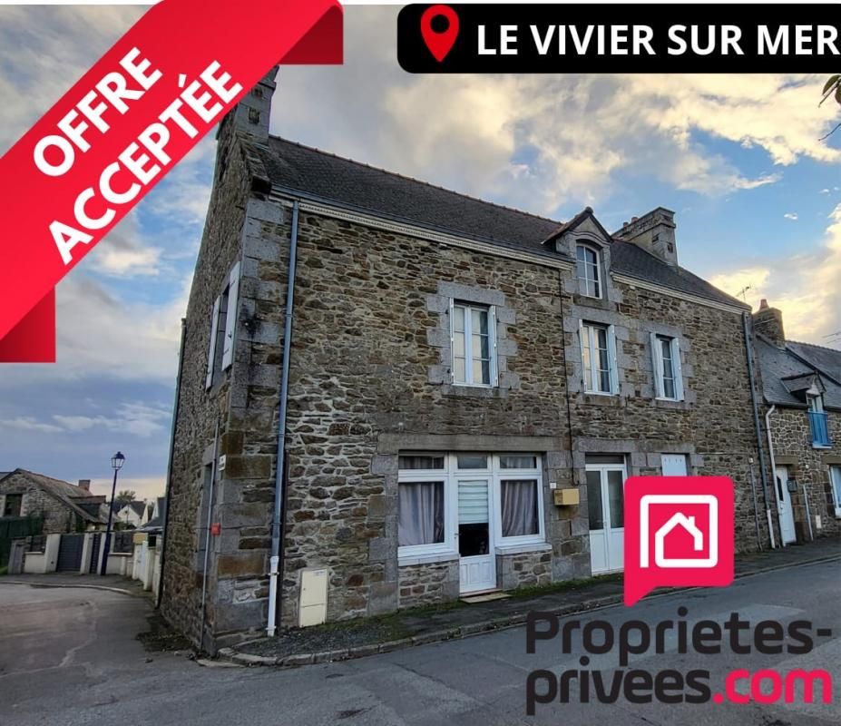 LE VIVIER-SUR-MER Immeuble ou Maison de famille au centre du Vivier sur Mer 1