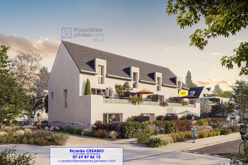 Appartement Pont L Abbe 3 pièces duplex 66.37 m2