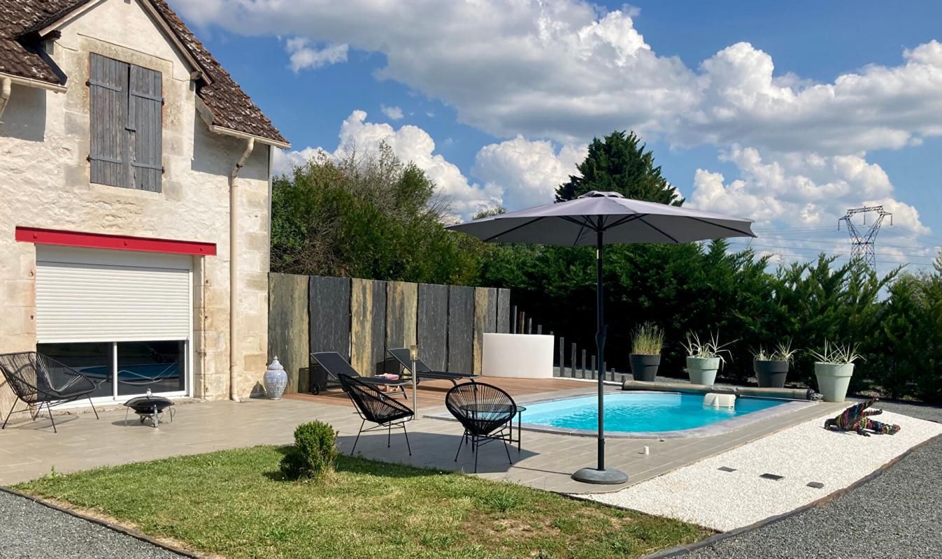 MARMAGNE MAISON LONGERE DE PLAIN PIED 126M² PISCINE JARDIN