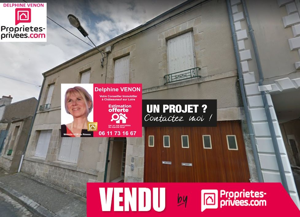 Maison 7 chambres ente Loire et coeur de ville à Chateauneuf Sur Loire