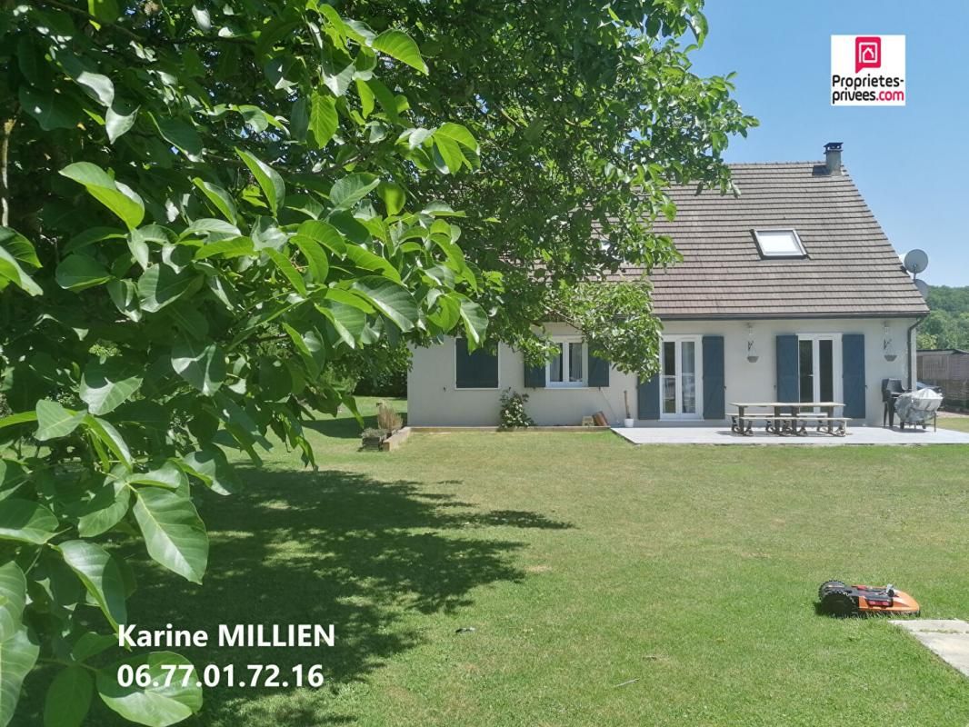 MUZY 27650 Maison individuelle - 1 étage - 5 chambres - Garage - Piscine hors sol - Terrain - 275000 HAI