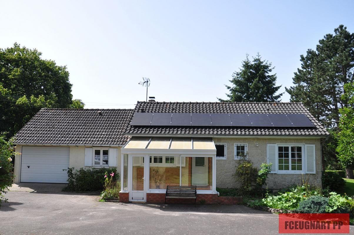 Maison éco énergie de plain -pied 121m²  sur grand terrain arboré