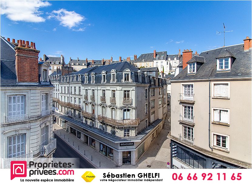Blois hypercentre appartement avec 3 chambres et bureau