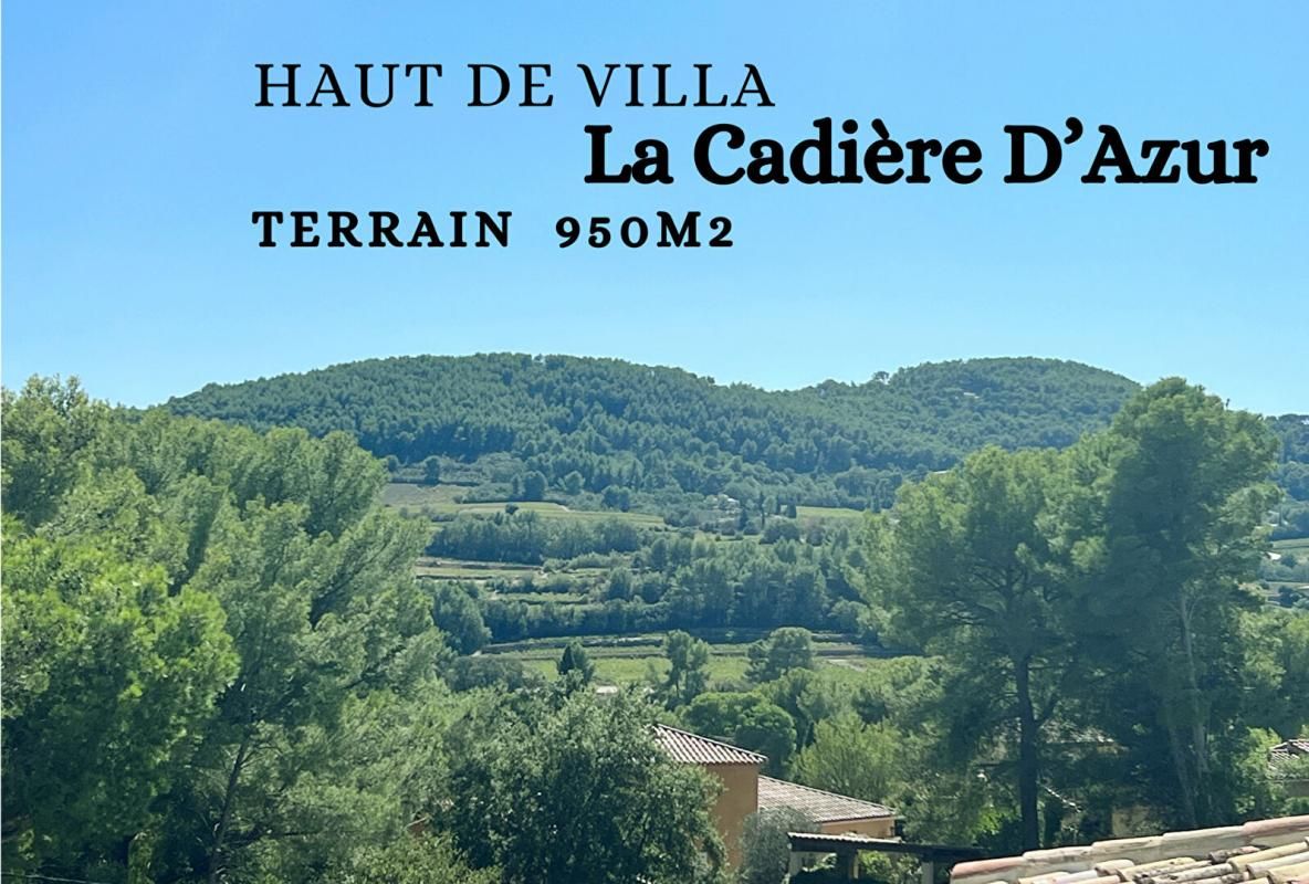 Centre du village de la Cadière d'Azur