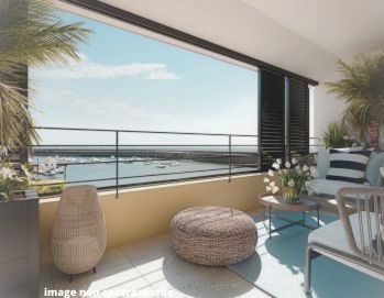 Appartement  vue mer avec 3 chambres