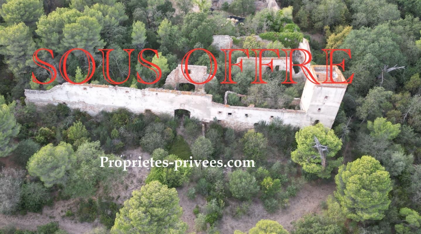 Château à restaurer sur 4 ha