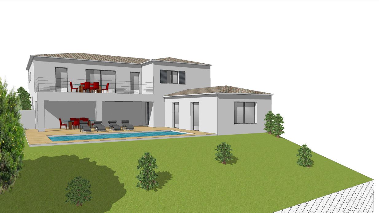 Maison/Villa T5 + Appartement T2 - SUPERBE VUE - 10 minutes de PORTO-VECCHIO - CORSE DU SUD