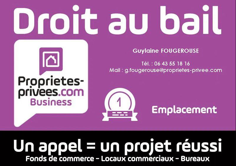DROIT AU BAIL EMPLACEMENT N°1 - MONTBRISON 42600