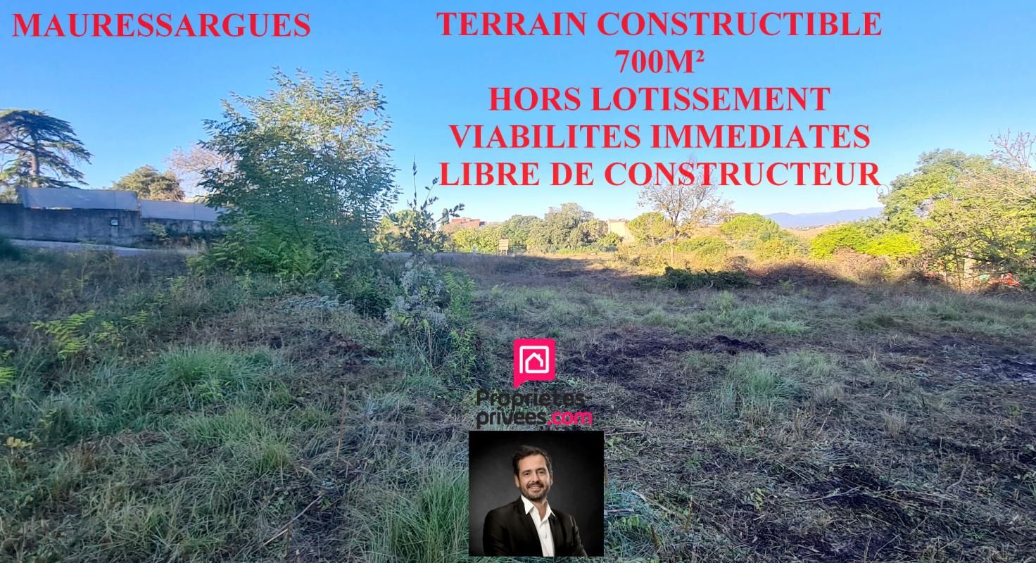 Terrain constructible 700 m2