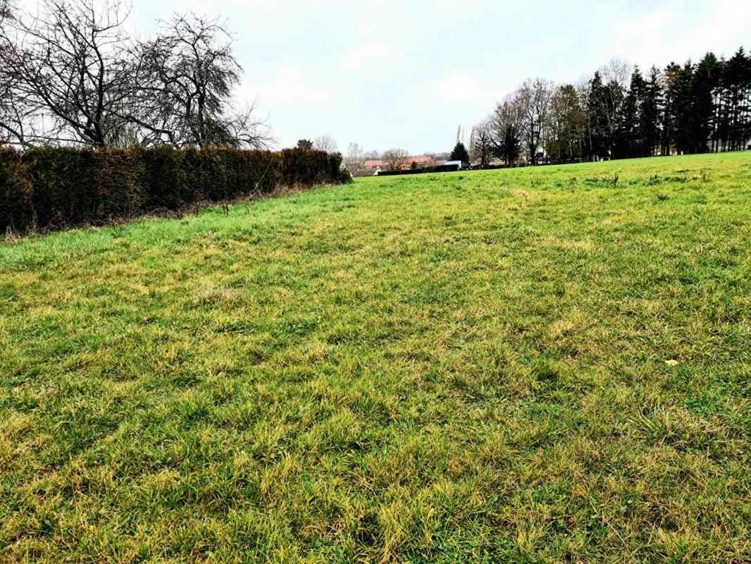 Bacqueville - Au calme - Terrain plat constructible lot avant de 1.317 m2 viabilisé en eau - Bel environnement - Prix : 56.990