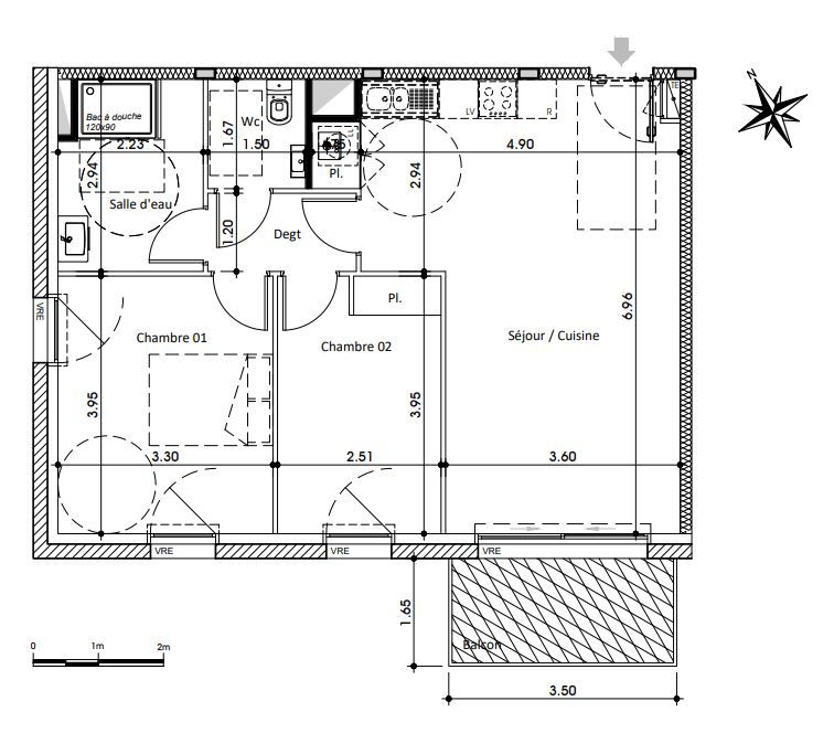 LES SABLES-D'OLONNE Appartement Les Sables d'Olonne 3 pièces 64m2 1