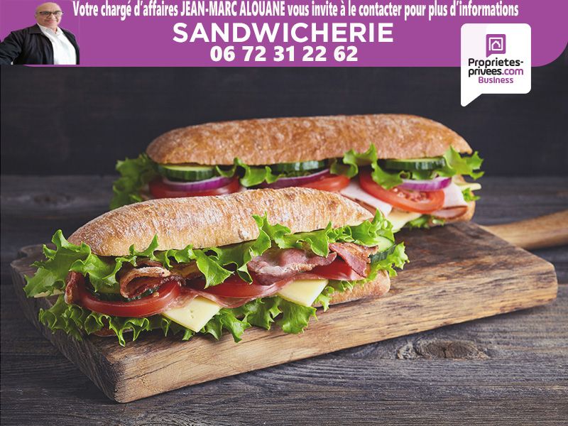 AGDE - POINT CHAUD , SNACKING, PAIN, VIENNOISERIES avec LOGEMENT