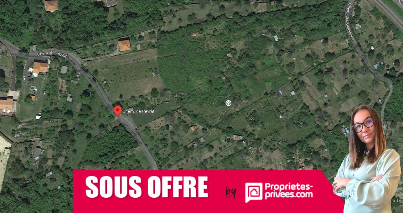 Terrain de 3440m² en vente à CLERMONT FERRAND