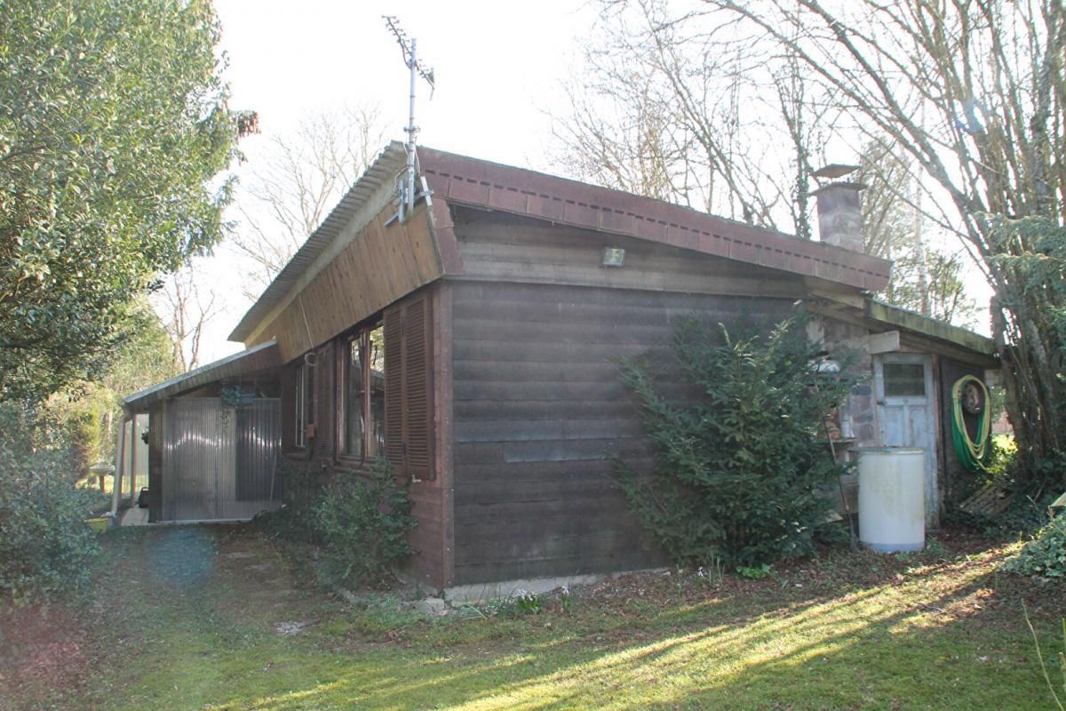 AUBREVILLE Châlet bois avec jardin arboré 1