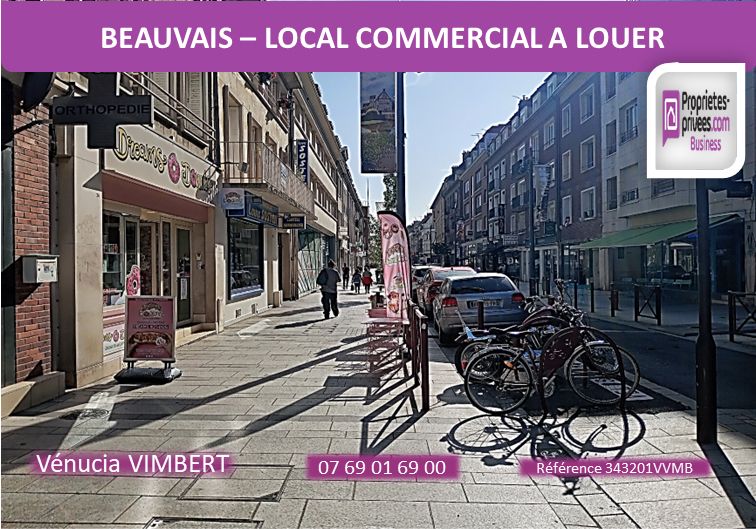 Beauvais Centre -  Local commercial 330 m² A Louer