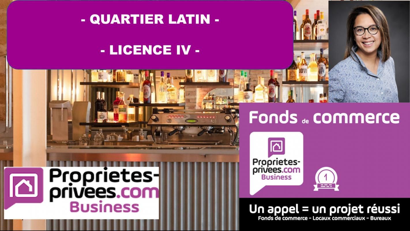 75005 PARIS  - BAR RESTAURANT, LICENCE 4