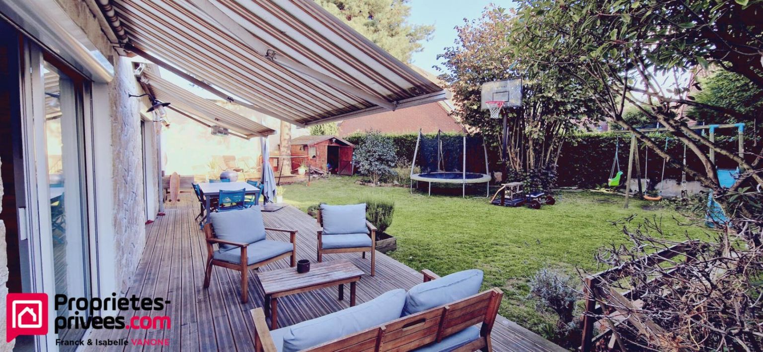 Semi Individuelle - 4 chambres jardin garage cave - 126m²