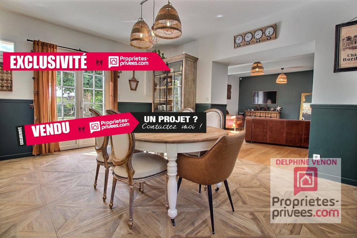Exclusivité - Maison de 170 m² proche Loire et centre ville à Saint Denis De L Hotel - Vue Loire de l'étage