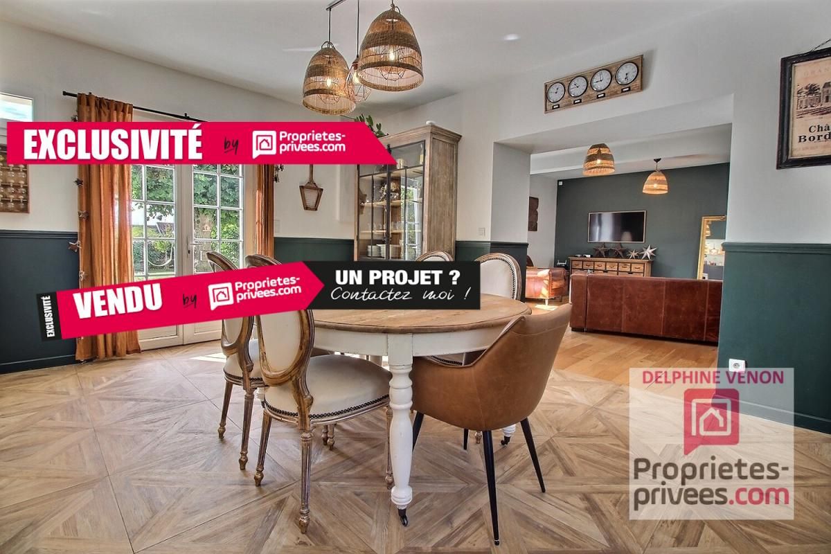 Exclusivité - Maison de 170 m² proche Loire et centre ville à Saint Denis De L Hotel  - Vue Loire de l'étage