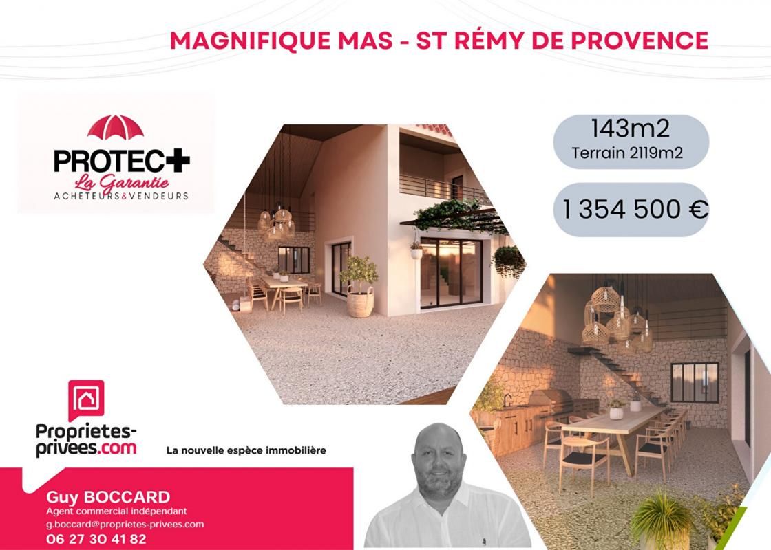 SAINT-REMY-DE-PROVENCE Saint Rémy de Provence - Magnifique MAS de 158m2 sur un terrain de 2100m2 2