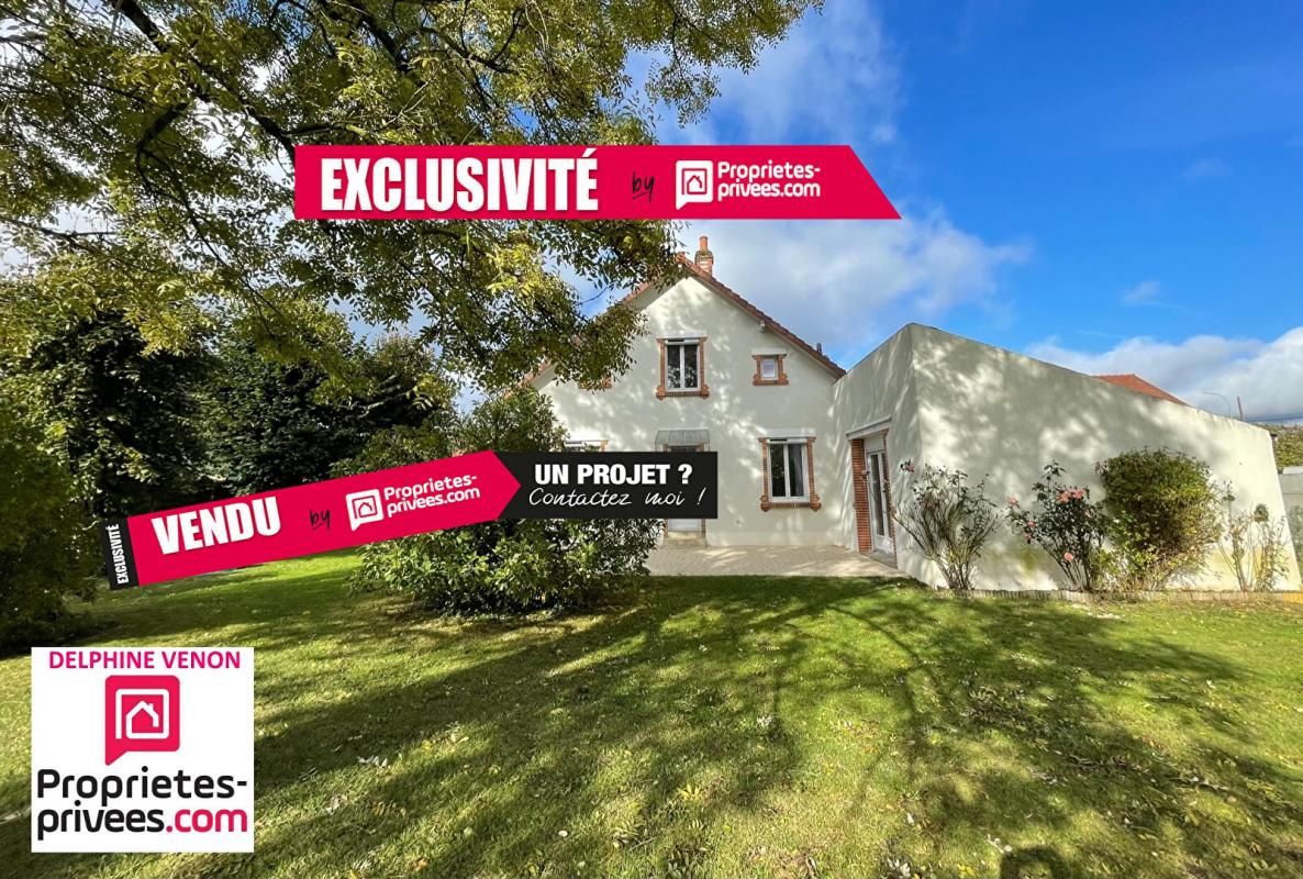 Exclusivité - Maison des années 30 proche des commodités à Chateauneuf Sur Loire sur un terrain de 1580 m²