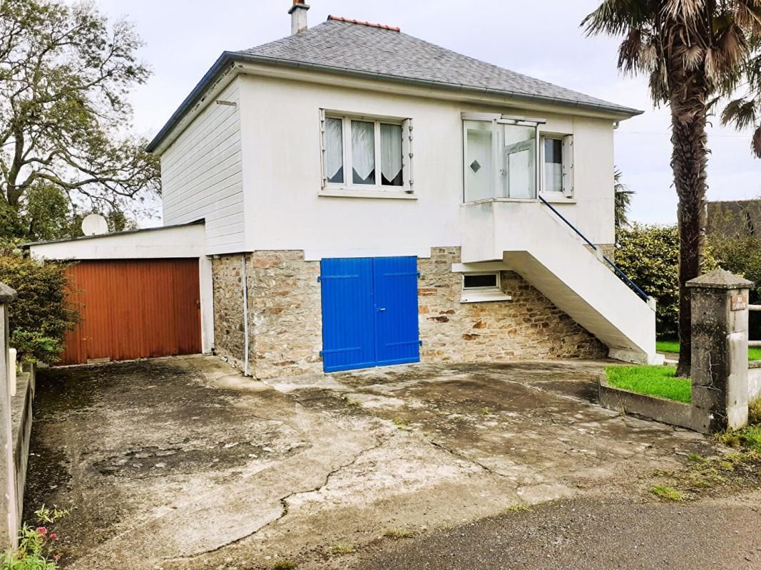 Maison T4 - 2 salles de douche, avec chalet de jardin  indépendant sur terrain de 1 775 m²  avec vue, à Landévennec (29 560) sur la presqu'ile de Crozon