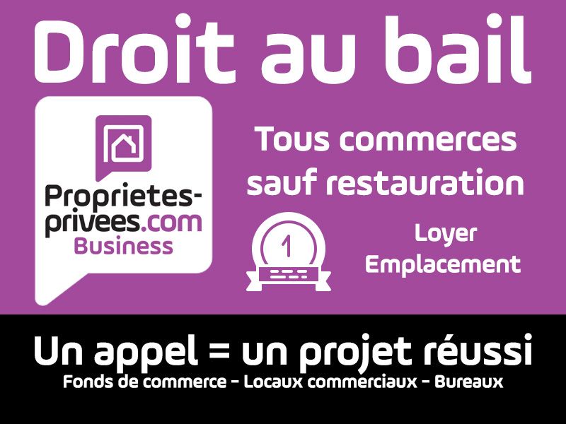 NIMES - Cession de bail local 49 m² , Secteur ECUSSON