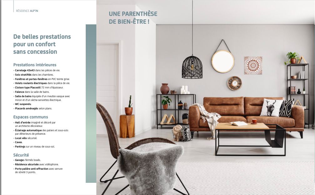 SAINT-GERVAIS-LES-BAINS Appartement Le Fayet 4 pièce(s) 102,92 m2 2