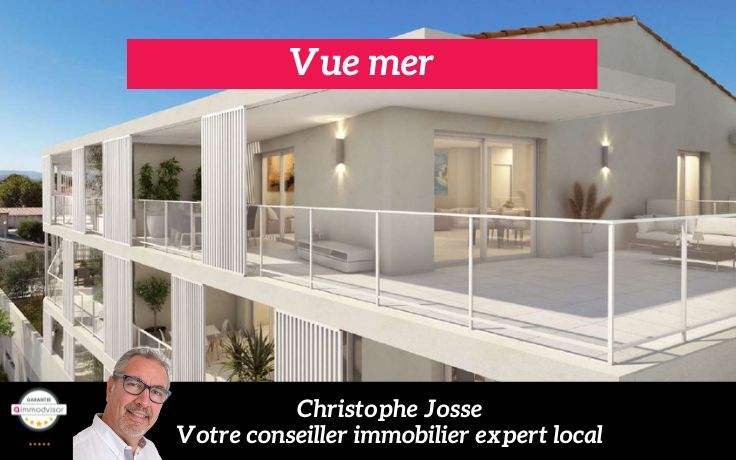 PORT-LA-NOUVELLE Appartement 4 pièces vue mer 2 terrasses 55.55m2 1