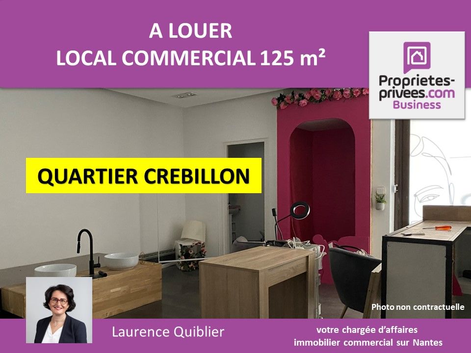 44000 NANTES - A LOUER LOCAL COMMERCIAL 125 m²