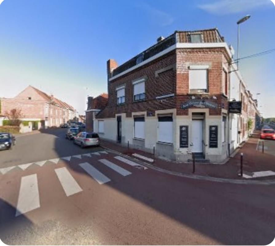 TOURCOING MURS COMMERCIAUX  + UN DUPLEX pour 155m² , RUE DU CLINQUET 1